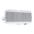 Load image into Gallery viewer, Mishimoto Subaru 08-15 WRX STi Top-Mount Intercooler Kit - Powder Coated Silver &amp; Black Hoses - Back View