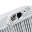 Load image into Gallery viewer, Mishimoto Subaru 08-15 WRX STi Top-Mount Intercooler Kit - Powder Coated Silver &amp; Black Hoses - Installation View