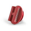 Load image into Gallery viewer, Mishimoto Subaru Hoonigan Oil Filler Cap - Red - Side View