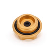 Load image into Gallery viewer, Mishimoto Subaru Oil FIller Cap - Gold - Main Product View