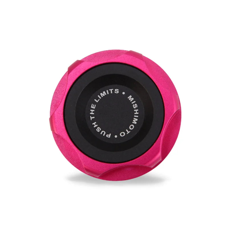 Mishimoto Subaru Oil FIller Cap - Pink - Main Product View
