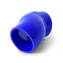 Load image into Gallery viewer, Mishimoto Subaru WRX Blue Silicone Throttle Body Hose - Side View