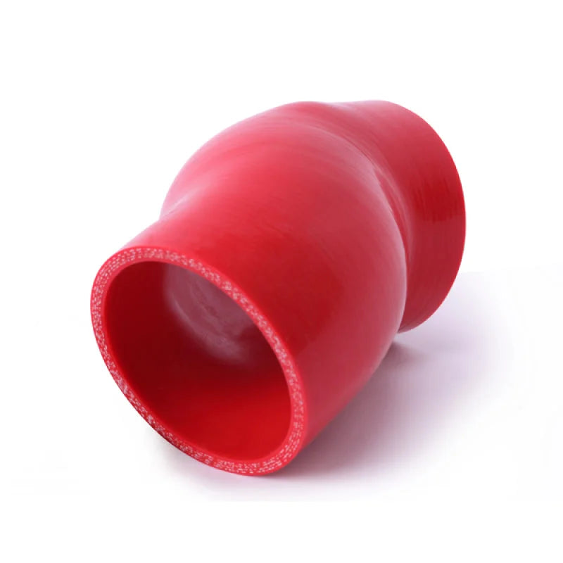 Mishimoto Subaru WRX Red Silicone Throttle Body Hose - Side View