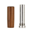 Load image into Gallery viewer, Mishimoto Tall Steel Core Wood Shift Knob - Walnut - Installation View