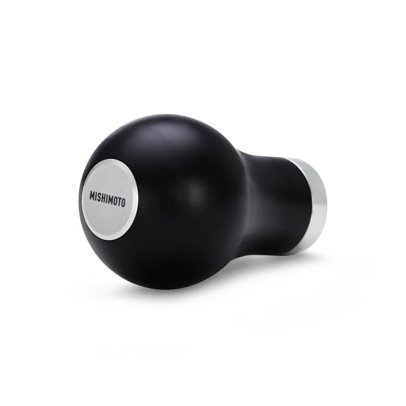 Mishimoto Teardrop Shift Knob - Black - Side View