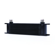 Load image into Gallery viewer, Mishimoto Universal 10 Row Oil Cooler - Black - Back View