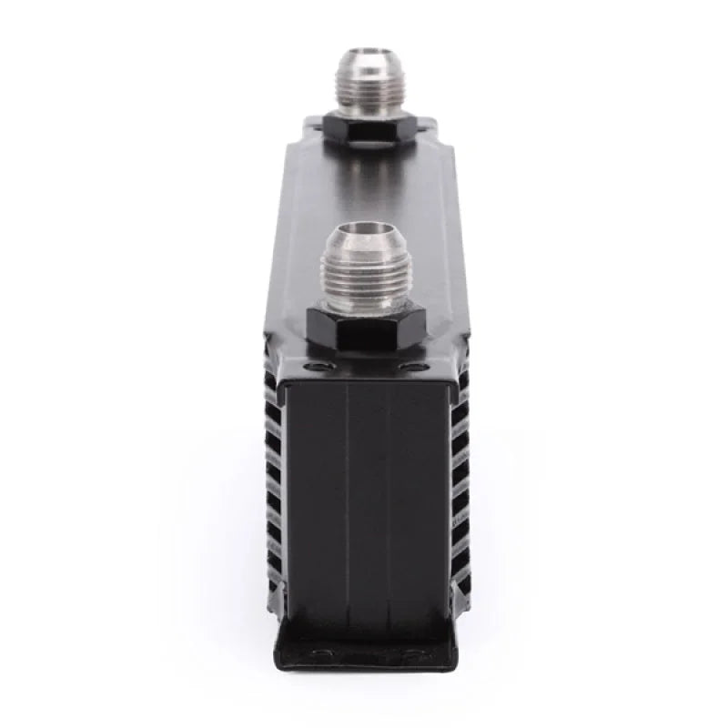 Mishimoto Universal 10 Row Oil Cooler Kit - Black - Side View