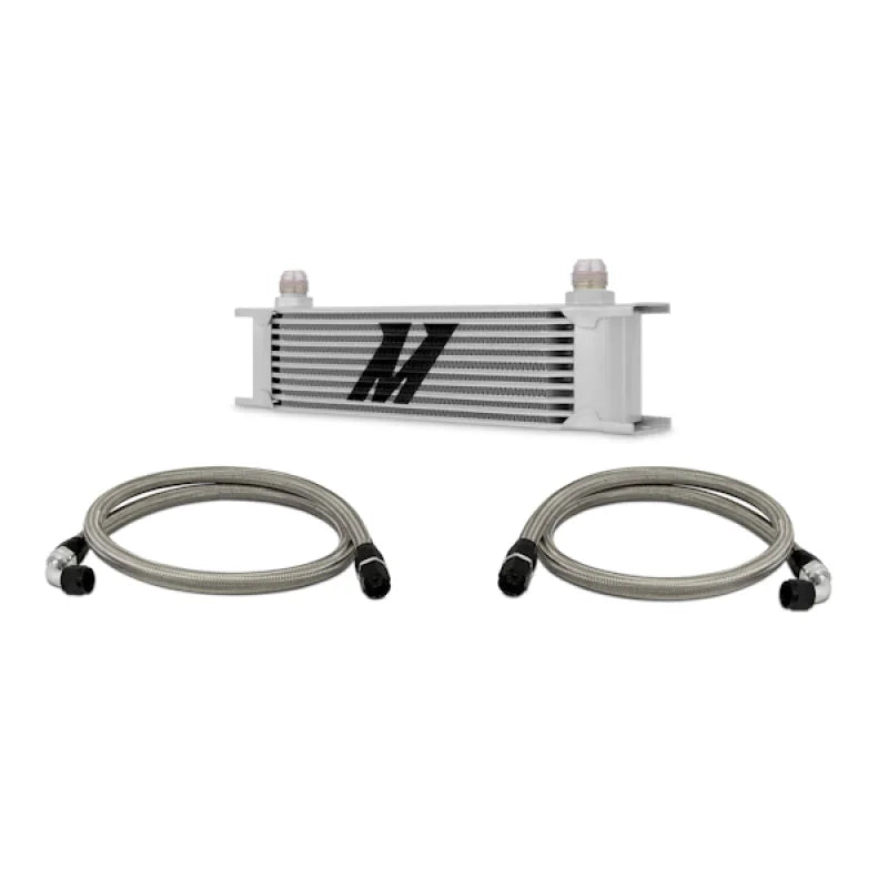 Mishimoto Universal 10 Row Oil Cooler Kit (Metal Braided Lines) - Additional View 11