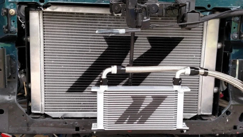 Mishimoto Universal 10 Row Oil Cooler Kit (Metal Braided Lines) - Additional View 12