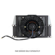 Load image into Gallery viewer, Mishimoto Universal 10in. Heavy-Duty Oil Cooler Fan Shroud - Micro Wrinkle Black - Side View
