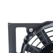 Load image into Gallery viewer, Mishimoto Universal 10in. Heavy-Duty Oil Cooler Fan Shroud - Micro Wrinkle Black - Installation View