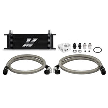 Load image into Gallery viewer, Mishimoto Universal 13 Row Oil Cooler Kit (Black) - Main Product View
