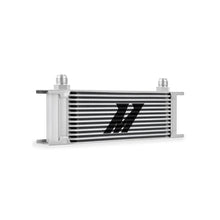 Load image into Gallery viewer, Mishimoto Universal 13 Row Oil Cooler Kit (Silver) - Back View