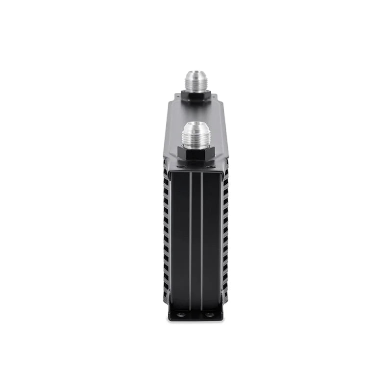 Mishimoto Universal 16 Row Oil Cooler - Black - Side View