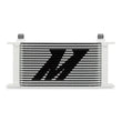 Load image into Gallery viewer, Mishimoto Universal 19 Row Oil Cooler Kit - White - Main Product View