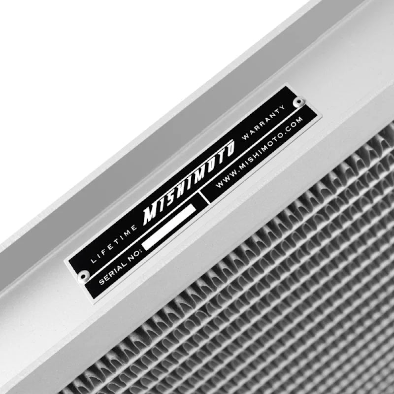 Mishimoto Universal 25 Row Dual Pass Oil Cooler - Side View