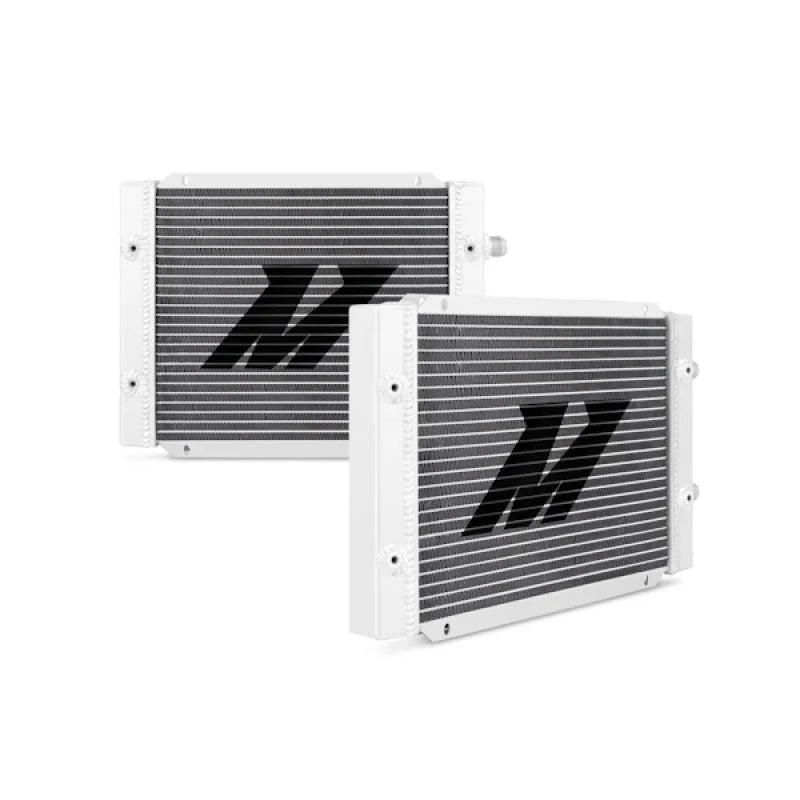 Mishimoto Universal 25 Row Oil Cooler - Side View