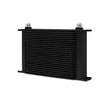 Load image into Gallery viewer, Mishimoto Universal 25 Row Oil Cooler - Black - Side View