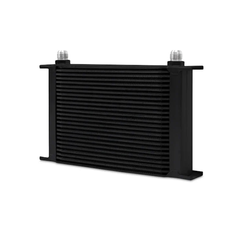 Mishimoto Universal 25 Row Oil Cooler - Black - Side View