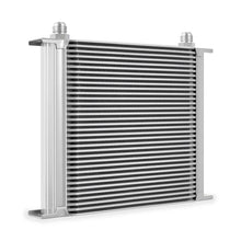 Load image into Gallery viewer, Mishimoto Universal 34 Row Oil Cooler - Silver - Side View