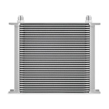 Load image into Gallery viewer, Mishimoto Universal 34 Row Oil Cooler - Silver - Back View