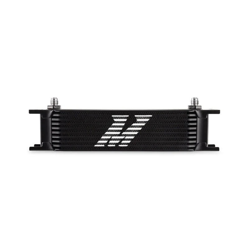 Mishimoto Universal - 6AN 10 Row Oil Cooler - Black - Main Product View
