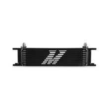 Load image into Gallery viewer, Mishimoto Universal - 6AN 10 Row Oil Cooler - Black - Main Product View