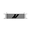 Load image into Gallery viewer, Mishimoto Universal -6AN 10 Row Oil Cooler - Silver - Main Product View