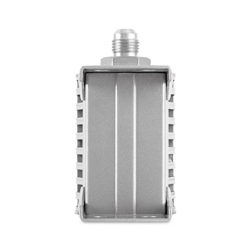 Mishimoto Universal -6AN 10 Row Oil Cooler - Silver - Side View