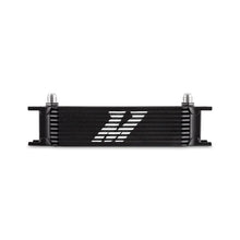 Load image into Gallery viewer, Mishimoto Universal -8AN 10 Row Oil Cooler - Black - Main Product View