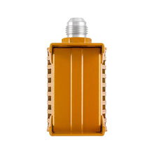 Load image into Gallery viewer, Mishimoto Universal -8AN 10 Row Oil Cooler - Gold - Side View