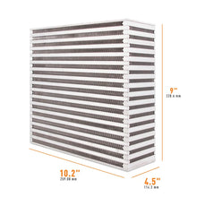 Load image into Gallery viewer, Mishimoto Universal Air-to-Air Intercooler Core - 10.2in / 9in / 4.5in - Main Product View
