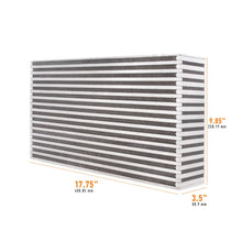 Load image into Gallery viewer, Mishimoto Universal Air-to-Air Intercooler Core - 17.75in / 9.85in / 3.5in - Main Product View
