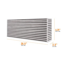 Load image into Gallery viewer, Mishimoto Universal Air-to-Air Intercooler Core - 20.5in / 6.25in / 2.5in - Main Product View