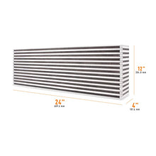 Load image into Gallery viewer, Mishimoto Universal Air-to-Air Intercooler Core - 24in / 12in / 4in - Main Product View