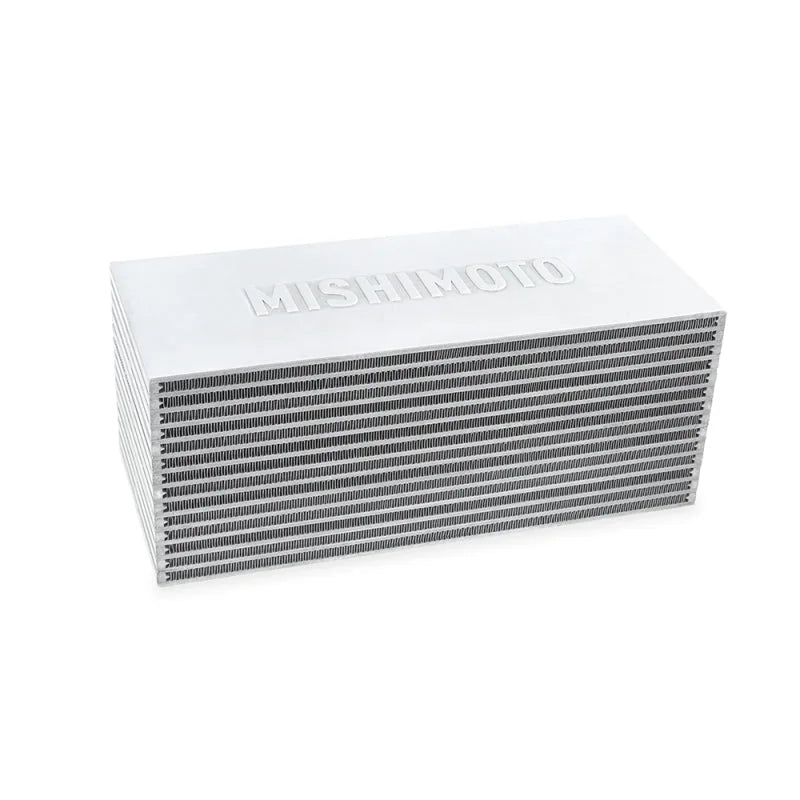 Mishimoto Universal Air-to-Water Intercooler Core - 12in / 5in / 5in - Back View
