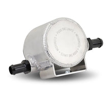 Load image into Gallery viewer, Mishimoto Universal Aluminum Coolant Expansion Tank - Brushed - Back View