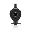 Load image into Gallery viewer, Mishimoto Universal Baffled Oil Catch Can - Black - Back View