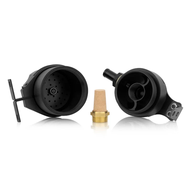 Mishimoto Universal Baffled Oil Catch Can - Black - Additional View 6