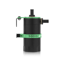Load image into Gallery viewer, Mishimoto Universal Baffled Oil Catch Can - Green - Side View