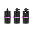 Load image into Gallery viewer, Mishimoto Universal Baffled Oil Catch Can - Purple - Back View