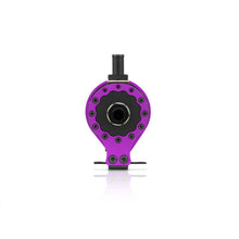 Load image into Gallery viewer, Mishimoto Universal Baffled Oil Catch Can - Purple - Installation View