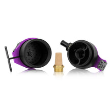 Load image into Gallery viewer, Mishimoto Universal Baffled Oil Catch Can - Purple - Additional View 5