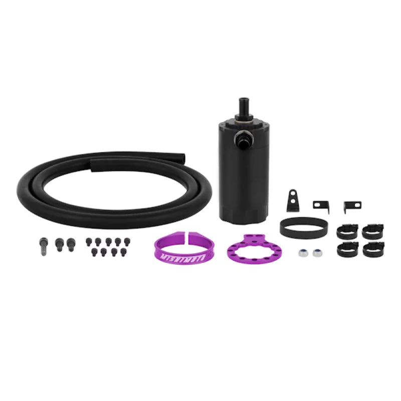 Mishimoto Universal Baffled Oil Catch Can - Purple - Additional View 6