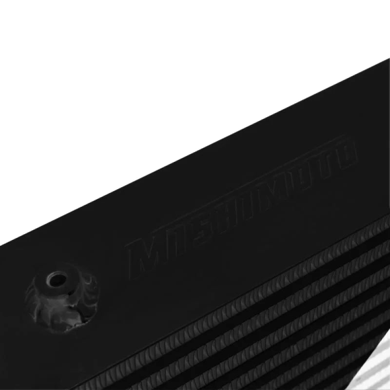 Mishimoto Universal Black G Line Bar & Plate Intercooler - Back View