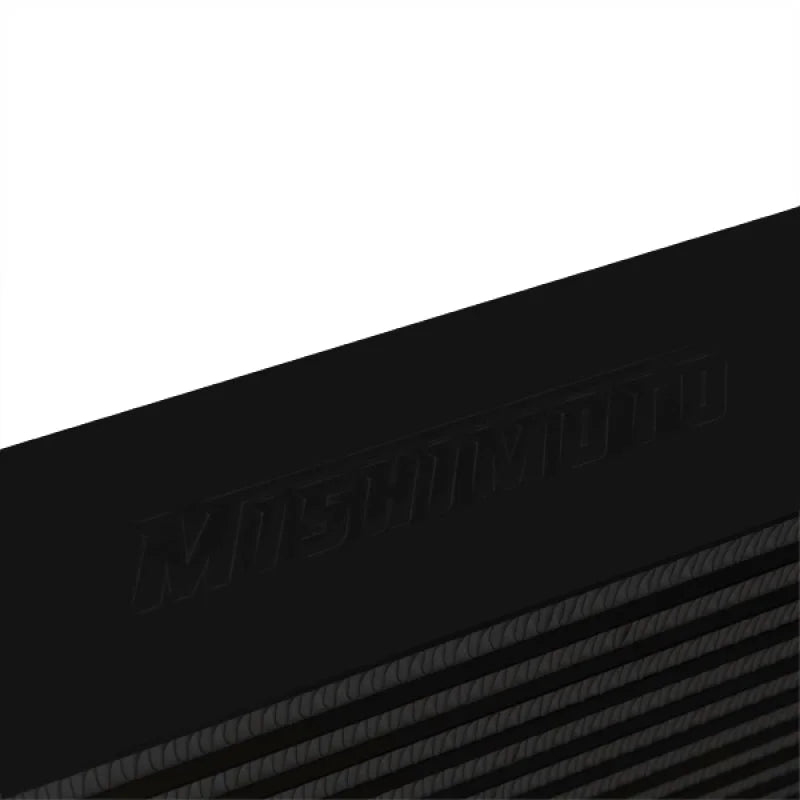 Mishimoto Universal Black Z Line Bar & Plate Intercooler - Back View