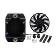 Load image into Gallery viewer, Mishimoto Universal Drag Race Performance Aluminum Radiator - Black - Main Product View