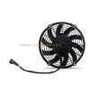 Load image into Gallery viewer, Mishimoto Universal Drag Race Performance Aluminum Radiator - Black - Back View
