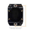 Load image into Gallery viewer, Mishimoto Universal Drag Race Performance Aluminum Radiator - Black - Installation View
