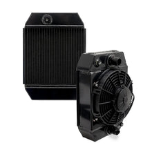 Load image into Gallery viewer, Mishimoto Universal Drag Race Performance Aluminum Radiator - Black - Additional View 7